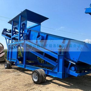 Fuxin <b>Vibrating</b> <b>Screen</b> Linear 380 V Motor Ore Processing Machine - Product Image 5