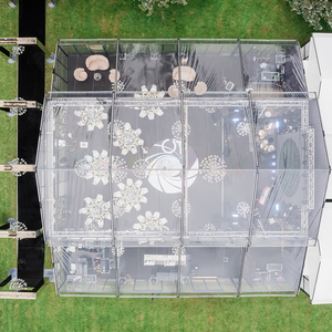 Carpa impermeable para bodas y eventos al aire libre, carpa familiar grande con paredes laterales. - Product Image 1