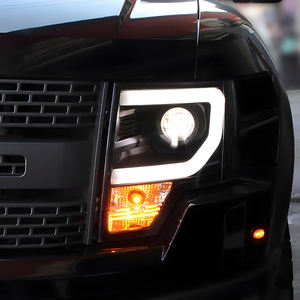 Pour <span class=keywords><strong>Ford</strong></span> <span class=keywords><strong>Raptor</strong></span> F150 2009-2014 lampes avant de voiture LED phares automatiques assemblage mise à niveau bifocale projecteur lentille outils nouveaux accessoires - Product Image 6