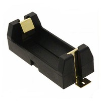 Support de batterie Keytone 1050 de remplacement pour SMT SMD CR17335 2/3A CR123A plaqué or