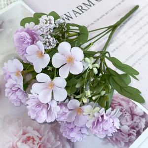 Bouquet de mariage à main, accessoires de photographie, fleur artificielle, mini boule de chrysanthème - Product Image 2