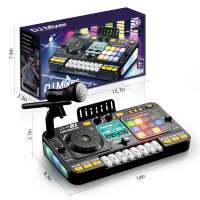 Nouvelle table de mixage DJ pour enfants 2026 avec microphone, fonction Bluetooth, instrument de musique en plastique de haute qualité