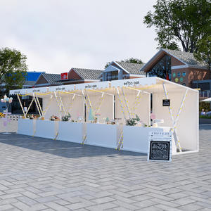 Mobiler, umweltfreundlicher, pulverbeschichteter Marktstand für Außenbereiche, Großveranstaltungen, Ausstellungen, malerische Orte und Nachtmarkte - Product Image 2