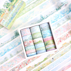 IMODA papeterie 20 rouleaux Washi ruban ensemble peinture ruban de masquage décoratif pour bricolage Art artisanat journalisation <span class=keywords><strong>Scrapbooking</strong></span> fournitures - Product Image 2