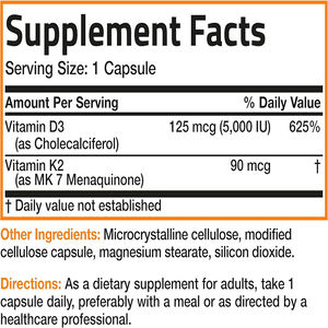 Aangepaste Volwassen Vitamine <span class=keywords><strong>D3</strong></span> K2 Capsules Calcium Magnesium <span class=keywords><strong>Cholecalciferol</strong></span> 60 Tellen Pil 1000iu 5000iu 10000 Iu 50000iu Keuze - Product Image 2