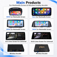 Decodificador CodeLynk para Desarrollo de IA, CarPlay y Android Auto, Función Táctil de Pantalla Original del Auto, Actualización de Firmware, Solución de IA Automotriz
