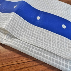 Toile de protection transparente en plastique blanc écologique pour échafaudage, filet d'échafaudage, bâche transparente - Product Image 3