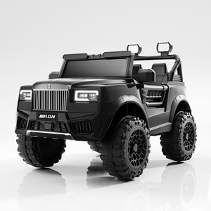 Autos Eléctricos Grandes de 12V para Niños, de Plástico, con Luces de <span class=keywords><strong>Policía</strong></span>, Puertas Dobles Abatibles, Control por Aplicación, Modelo Unisex M29 - Product Image 6