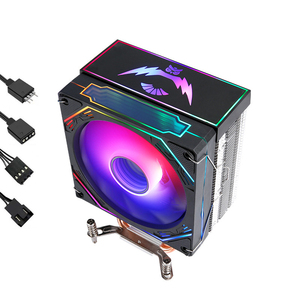 Qiuzam सस्ती rgb <span class=keywords><strong>cpu</strong></span> कूलर lga 1700/1200/<span class=keywords><strong>1151</strong></span> 6 हीट पाइप 120mm pwm प्रशंसक 160w tdp 20db arb समन्वयन सार्वभौमिक ब्रैकेट - Product Image 4