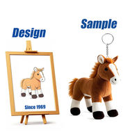 Peluche Cheval Personnalisée Shengye Chine EN71 CPC avec Logo, Jouet en Peluche Doux, Animal en Peluche de Dessin Animé, Peluches Kawaii, Porte-clés Brodé en Peluche
