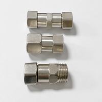 Raccord hexagonal égal en acier inoxydable 304 forgé basse pression BSPP BSPT 1/2 à 4 pouces DN15-DN100 à double filetage mâle