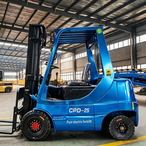 Forklift Listrik 4 Ton Tinggi Angkat 3-6m untuk Industri Pabrik dan Pengangkutan di Area Pabrik, Forklift Tugas Berat - Product Image 4