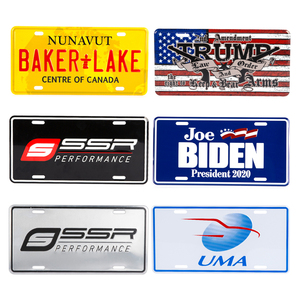 Nouveau design usine <span class=keywords><strong>prix</strong></span> personnalisé en relief plaque d'<span class=keywords><strong>immatriculation</strong></span> de <span class=keywords><strong>voiture</strong></span> avec logo - Product Image 1