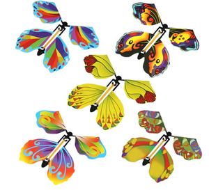 Farfalla Volante, Nuovo Giocattolo Curioso, Segnalibro Regalo, Rosso, con Funzione Scuotibile, per Oggetti di Scena in Carta, 5-7 Anni, Unisex, Disponibilità Immediata dalla Fabbrica - Product Image 4