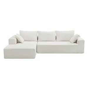 Bellemave мебель для дома в минималистском стиле посадочный комфортный диван комплект из 2 предметов L-образный свободный комбинированный диван