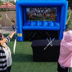 Jeu de tir interactif gonflable pour sports de plein air, jeu de tir à l'arc flottant gonflable avec flèche - Product Image 4