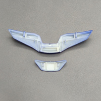 Accessoires pour casque de moto pour X15 : Aérateur buccal et sangle de mentonnière colorée de remplacement