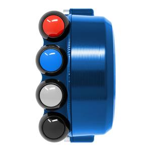 Copertura del comando dell'acceleratore con interruttore integrato nel manubrio per BMW S 1000 RR (Blu) - Product Image 1