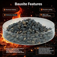 LKT Meilleur fournisseur de bauxite calcinée à haute densité 200 Mesh 325 Mesh RKB 85%/86% /88% Bauxite