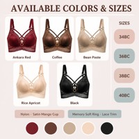 Soutien-gorge push-up sans coutures pour femmes grandes tailles, avec armatures en acier à mémoire de forme, décolleté plongeant en V profond, soutien dorsal sportif, vente en gros