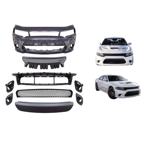 Parachoques Delantero Estilo <span class=keywords><strong>SRT</strong></span> de Alta Calidad 2015 con Orificio para Faros Antiniebla para <span class=keywords><strong>Dodge</strong></span> Charger 2015-2022, Piezas de Carrocería - Product Image 1