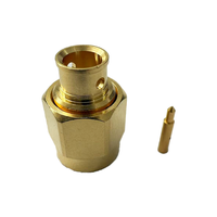 Conector RF de Fábrica SMA-JB3 18G, Conector Macho SMA para Soldar, Cables RG402 RG141