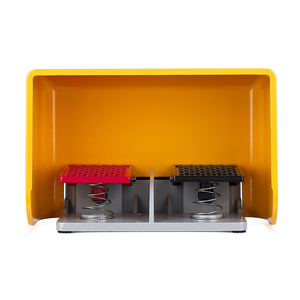 Interrupteur à pédale électrique étanche / Interrupteur à double pédale médical / Interrupteur à pédale à 2 étapes avec bouton-poussoir - Product Image 2