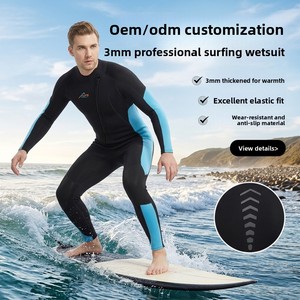 Muta Subacquea Intera da Uomo 3MM in Neoprene per Surf e Immersioni - Calda e Resistente, Attrezzatura per Sport Acquatici, Personalizzabile OEM - Product Image 1