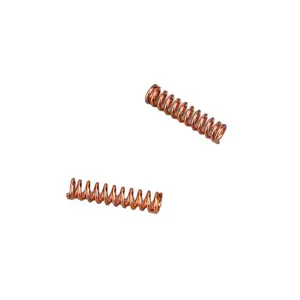 3.5mm copper cylindrical spiral compression spring for electrical purposes