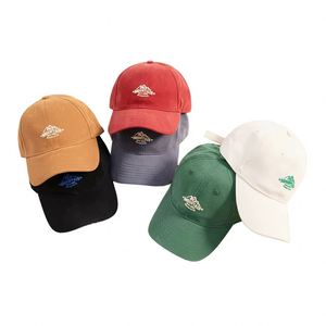 Gorra de Béisbol Estilo Americano Vintage para Hombre y Mujer, con Letra Bordada, 100% Algodón, Gorra Deportiva para Exteriores, Ajustable, Visera Plana - Product Image 1