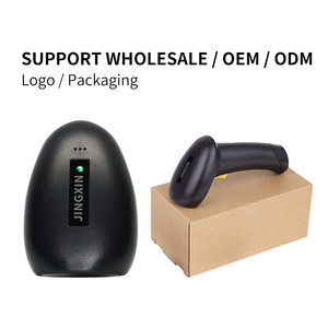 Lettore di Codici a Barre JINGXIN a Basso Contrasto, Lunga Durata della Batteria, Scanner Wireless USB 2.4G Portatile con CMOS 640*480 Premium - Product Image 1