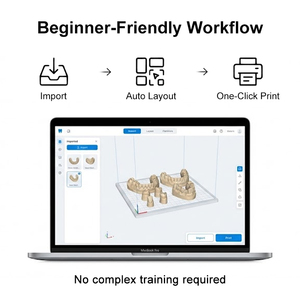 Stampante 3D Dentale Smile Find 8k Automatica Certificata CE ad Alta Precisione per Laboratorio Odontotecnico - Product Image 5