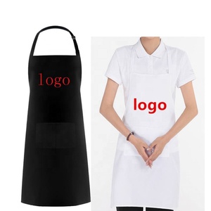 Delantal personalizado logotipo bordado alta calidad fábrica promocional impermeable Chef cocina delantales personalizados para mujeres - Product Image 1