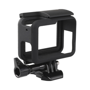 Étui de cadre de protection pour <span class=keywords><strong>GoPro</strong></span> Hero 7 <span class=keywords><strong>6</strong></span> 5 boîtier de caméscope pour <span class=keywords><strong>GoPro</strong></span> Hero5 <span class=keywords><strong>6</strong></span> 7 noir Action Camer accessoires de caméra - Product Image 1