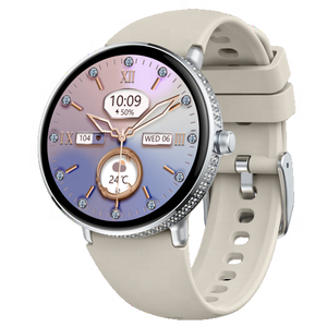 Nuevo Reloj Inteligente para <span class=keywords><strong>Mujer</strong></span> S76, Pantalla Pequeña de 1.19 Pulgadas, Pantalla AMOLED HD, Fabricante OEM de Relojes Inteligentes, Nuevos Modelos 2024 para <span class=keywords><strong>Mujer</strong></span> - Product Image 3