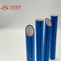 Gongchi Bensu China fábrica de fontanería al por mayor de alta calidad 100% materia prima azul PPR tubería de agua tubería de plástico