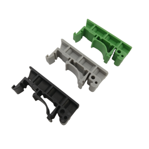 Pieds miniatures en plastique, 1 paire, adaptateurs de <span class=keywords><strong>support</strong></span> de montage sur <span class=keywords><strong>rail</strong></span> <span class=keywords><strong>DIN</strong></span> 35mm, <span class=keywords><strong>support</strong></span> de circuit imprimé 100mm, <span class=keywords><strong>support</strong></span> scellé pour circuit imprimé - Product Image 5