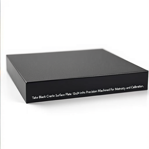 Plaque de surface en granit noir 12x24 pouces, usinée avec précision pour la métrologie et l'étalonnage - Product Image 2