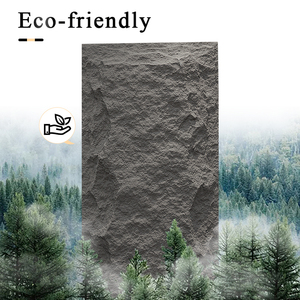 Ngoài trời bên ngoài trang trí PU Faux Rock Polyurethane Đá Nhân Tạo Bảng điều chỉnh 3D PU đá tường Bảng điều khiển - Product Image 6