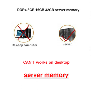 Mémoires RAM d'occasion 64 Go 32 Go <span class=keywords><strong>DDR4</strong></span> <span class=keywords><strong>2133</strong></span> 2400 ECC UDIMM Modules RAM 16 Go 8 Go 2666 2933 3200 PC4 Mémoire Serveur en Stock - Product Image 5