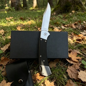 Cuchillo Plegable Automático Estilo 110 con Hoja D2 y Mango G10, Envío Rápido de 3-7 Días, Herramienta Táctica EDC para Camping, Caza y Actividades al Aire Libre - Product Image 3