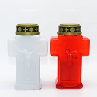 Ménage LED extérieur étanche électronique bougie cimetière lampe tombe bougie