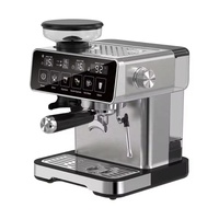 Machine à expresso semi-automatique professionnelle avec système de broyage commercial, fonction de pré-infusion, machine à café expresso électrique