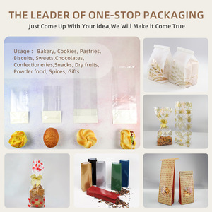 Sacs en plastique à fond carré ultra-transparents avec matériau résistant à <span class=keywords><strong>la</strong></span> graisse et anti-perforation pour le <span class=keywords><strong>pain</strong></span> et les pâtisseries prêts à consommer - Product Image 4