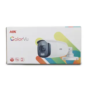 Hik全彩闭路电视摄像机DS-2CE12HFT-F彩色vu系列5MP子弹CVI CVBS TVI AHD 4合1摄像机