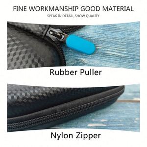 Custom Luxury EVA Case with Zipper Closure for <b>Mini</b> Soccer Shin Guard Pads-Waterproof & Durable Storage <b>Bag</b> - Product Image 6