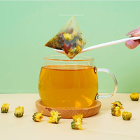 Thé Détoxifiant pour le Foie 5g, aux Plantes Chrysanthème, Graines de Cassia, Bardane, Chèvrefeuille, Sachets de Thé pour la Santé des Yeux, Sachet Détoxifiant, Thé Chinois en Gros