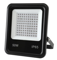 Reflector LED COB de 50W, Impermeable IP65, de Aluminio, Súper Brillante, para Exteriores, Jardín, Estacionamiento, Almacén