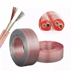 PVC insulated RVS 2x0.5mm 2x0.75mm electric wire twisted pair wire