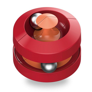 Pista de dedo giratoria al por mayor Gyro Toys Bola de metal Fidget <span class=keywords><strong>Spinner</strong></span> Cubo Pista de dedo giratoria Laberinto de mármol Juguete para adultos - Product Image 4